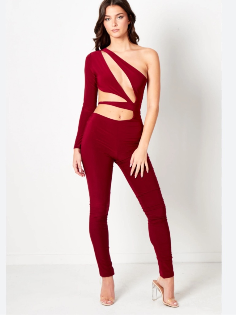 NWT Femme Luxe Cut Out Jumpsuit